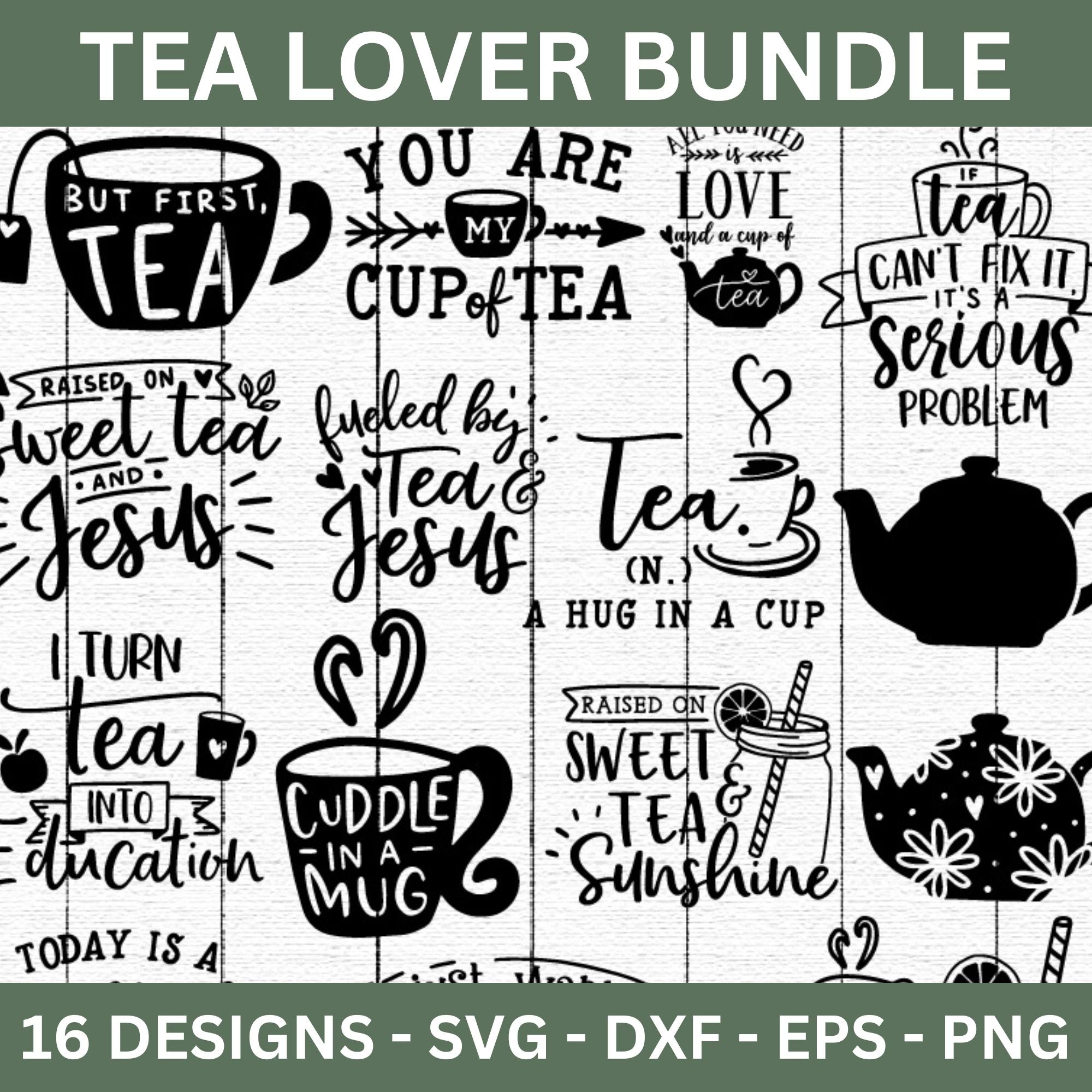 Tea SVG Bundle