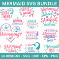 Mermaid SVG Bundle - Craft House SVG