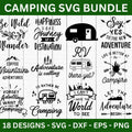 Camping SVG Bundle - Craft House SVG