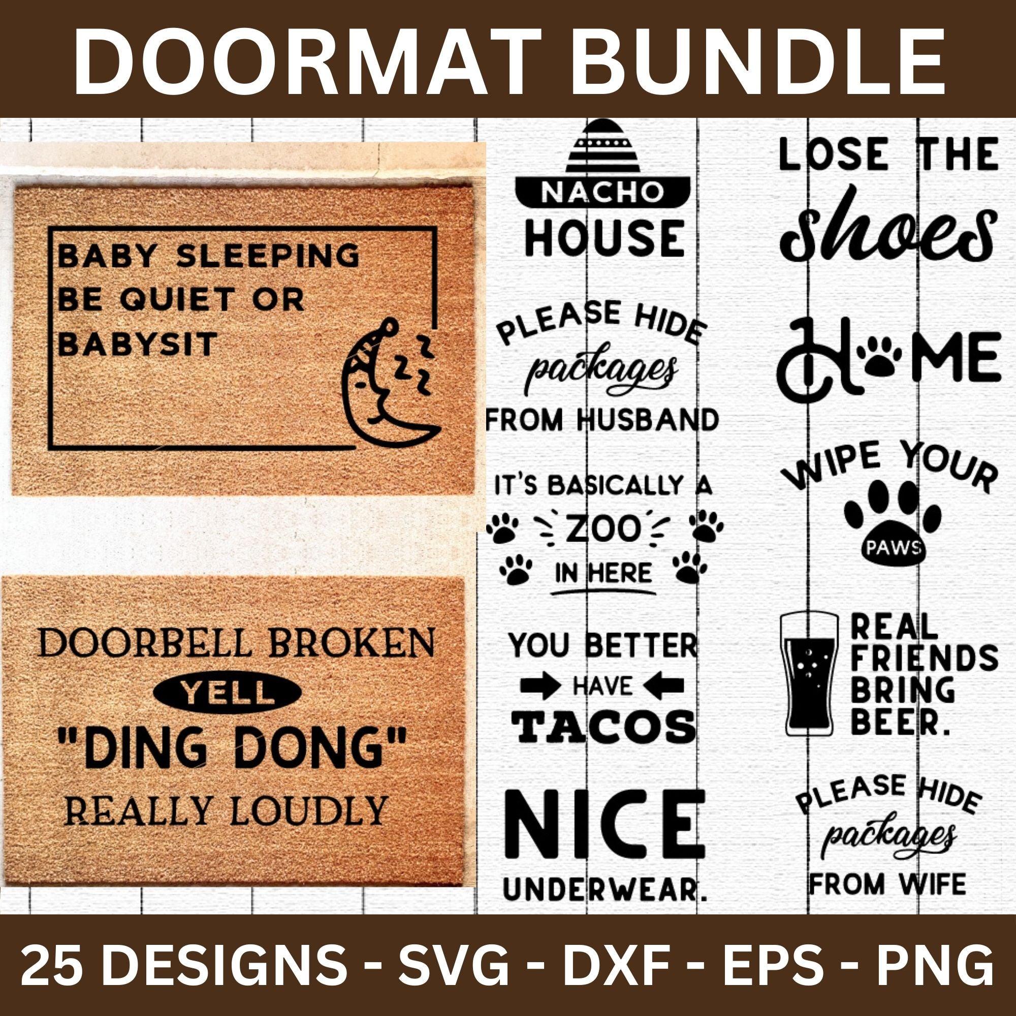 Doormat SVG Bundle - Craft House SVG