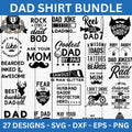 Dad Shirt SVG Bundle - Craft House SVG