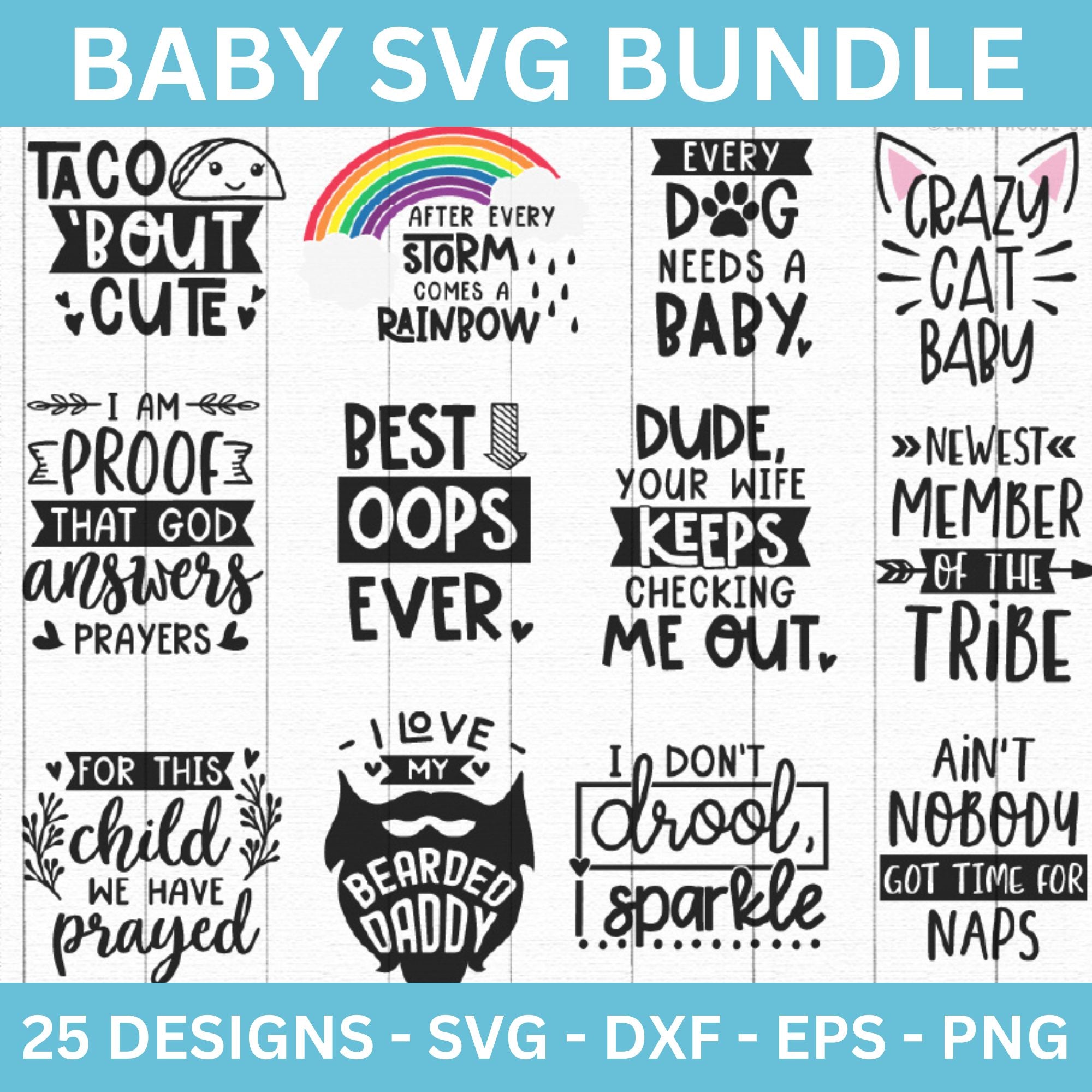 Baby SVG Bundle - Craft House SVG