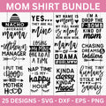Mom's Shirt SVG Bundle - Craft House SVG