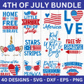 4th of July SVG Bundle - Craft House SVG