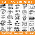 Fall SVG Bundle - Craft House SVG