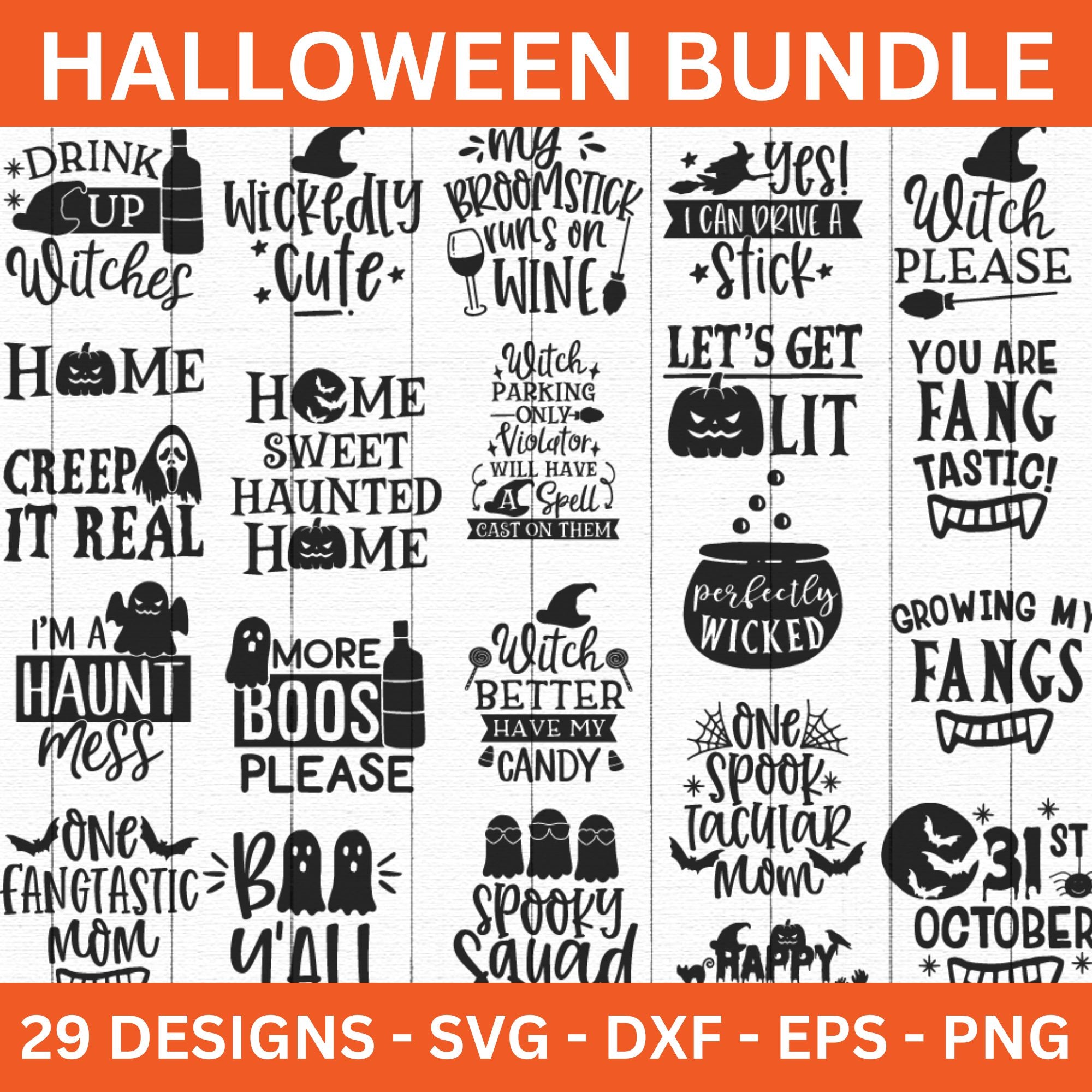 Halloween SVG Bundle - Craft House SVG