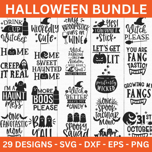 Halloween SVG Bundle - Craft House SVG