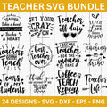 Teacher SVG Bundle - Craft House SVG