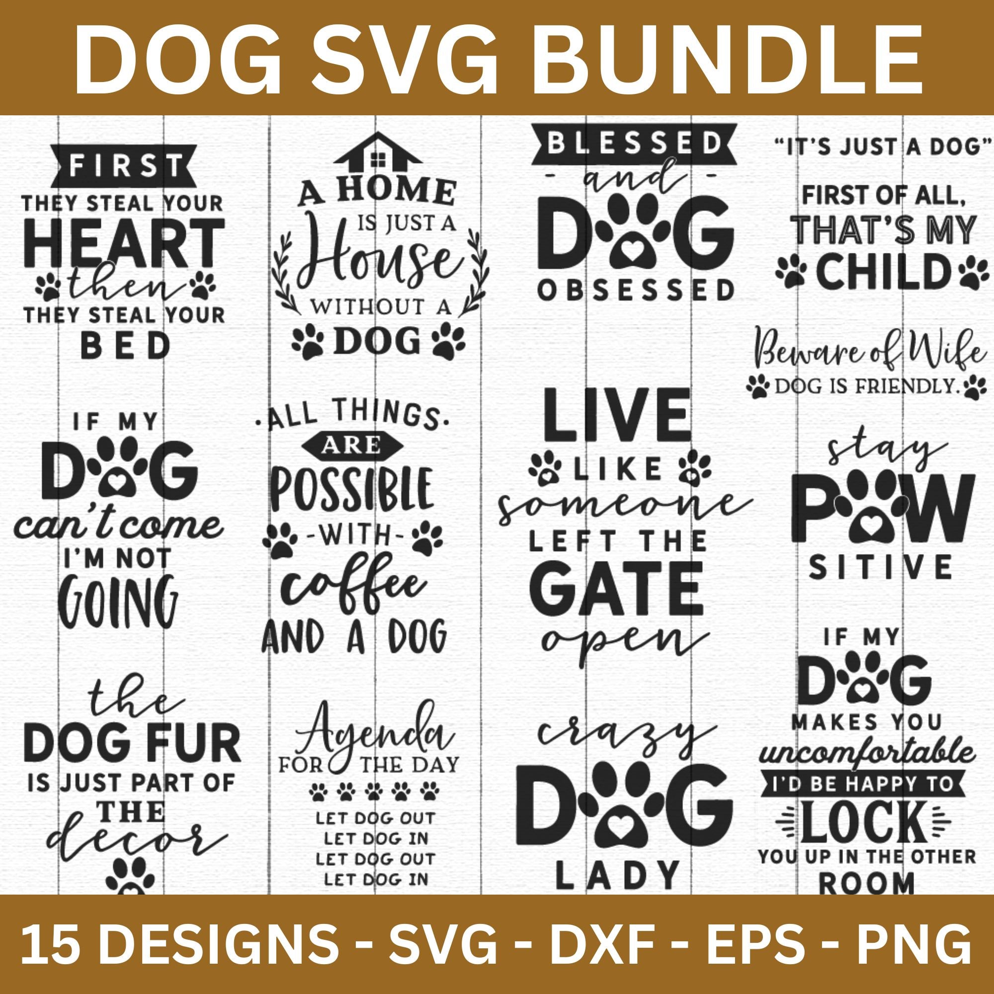 Dog SVG Bundle - Craft House SVG