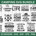 Camping SVG Bundle - Craft House SVG