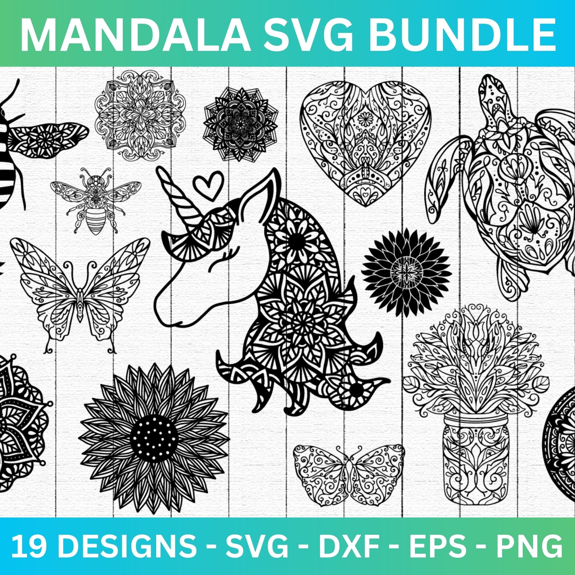Mandala SVG Bundle - Craft House SVG