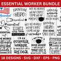 Essential Employee SVG Bundle - Craft House SVG