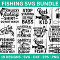 Fishing SVG Bundle - Craft House SVG