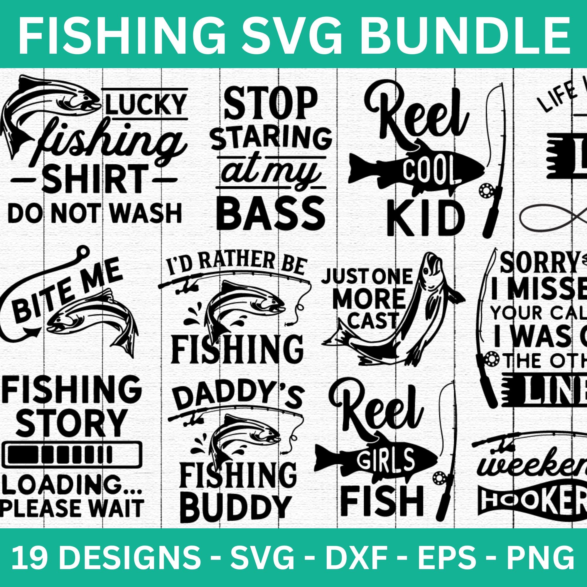 Fishing SVG Bundle