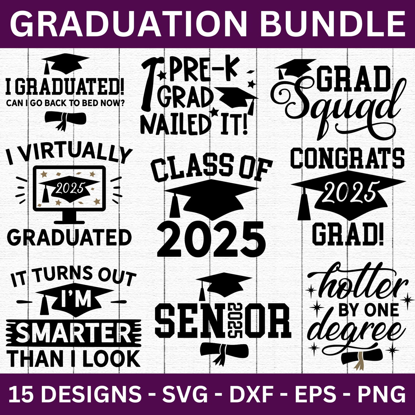 Graduation SVG Bundle - Craft House SVG