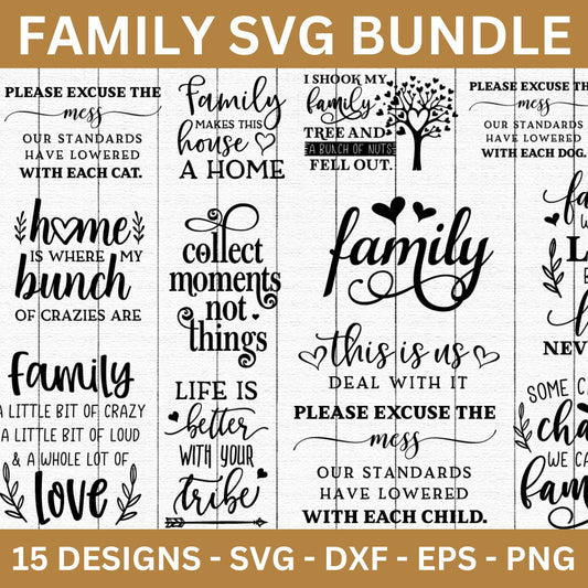 Family SVG Bundle