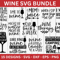 Wine SVG Bundle - Craft House SVG