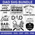 Dad Life SVG Bundle - Craft House SVG