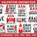 Valentine Gnome Quotes SVG Bundle - Craft House SVG