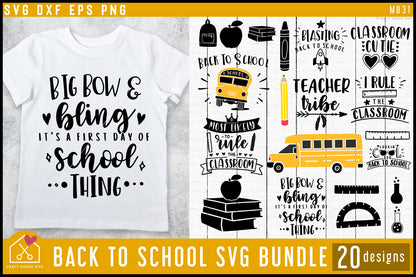 Back to School SVG Bundle