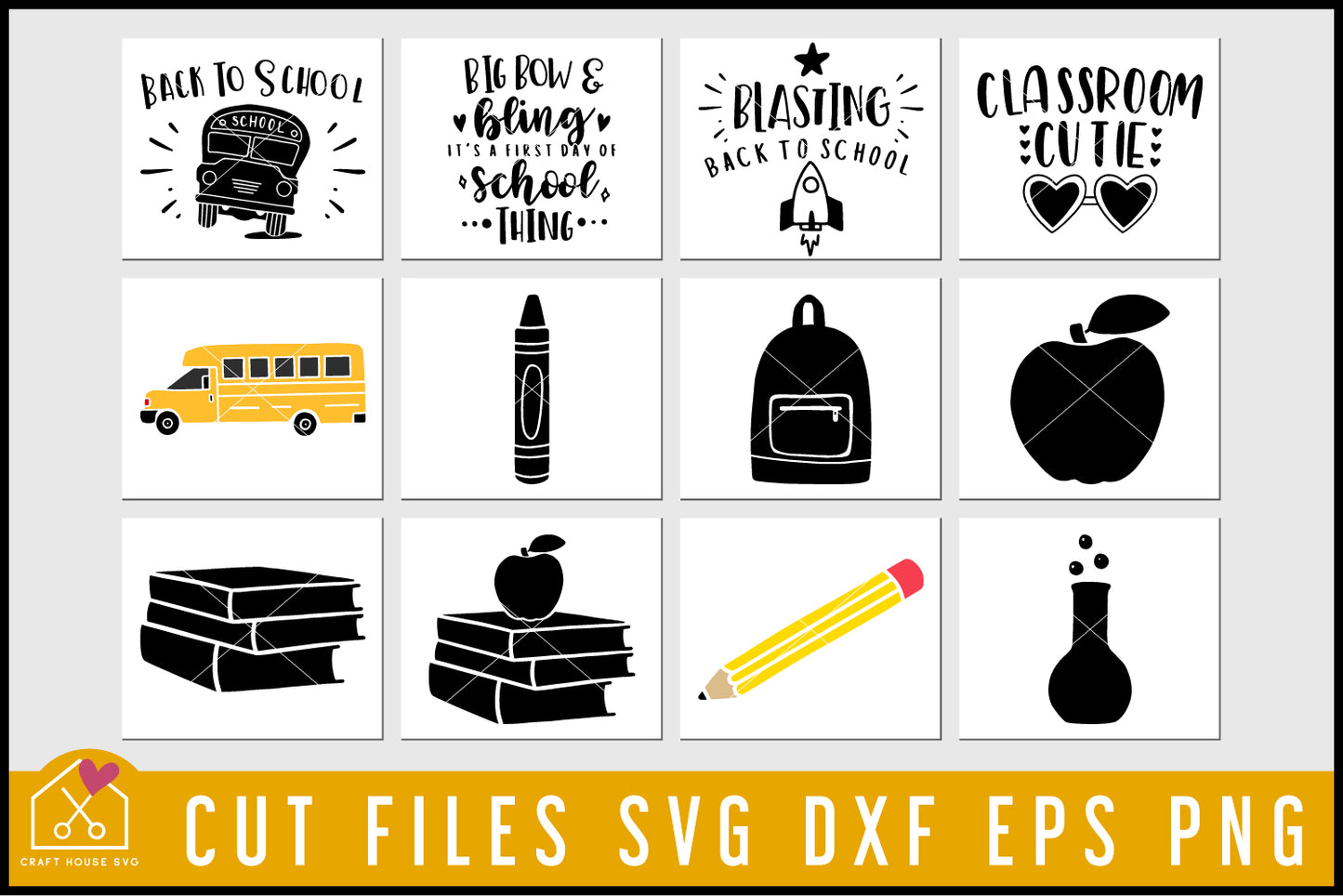 Back to School SVG Bundle