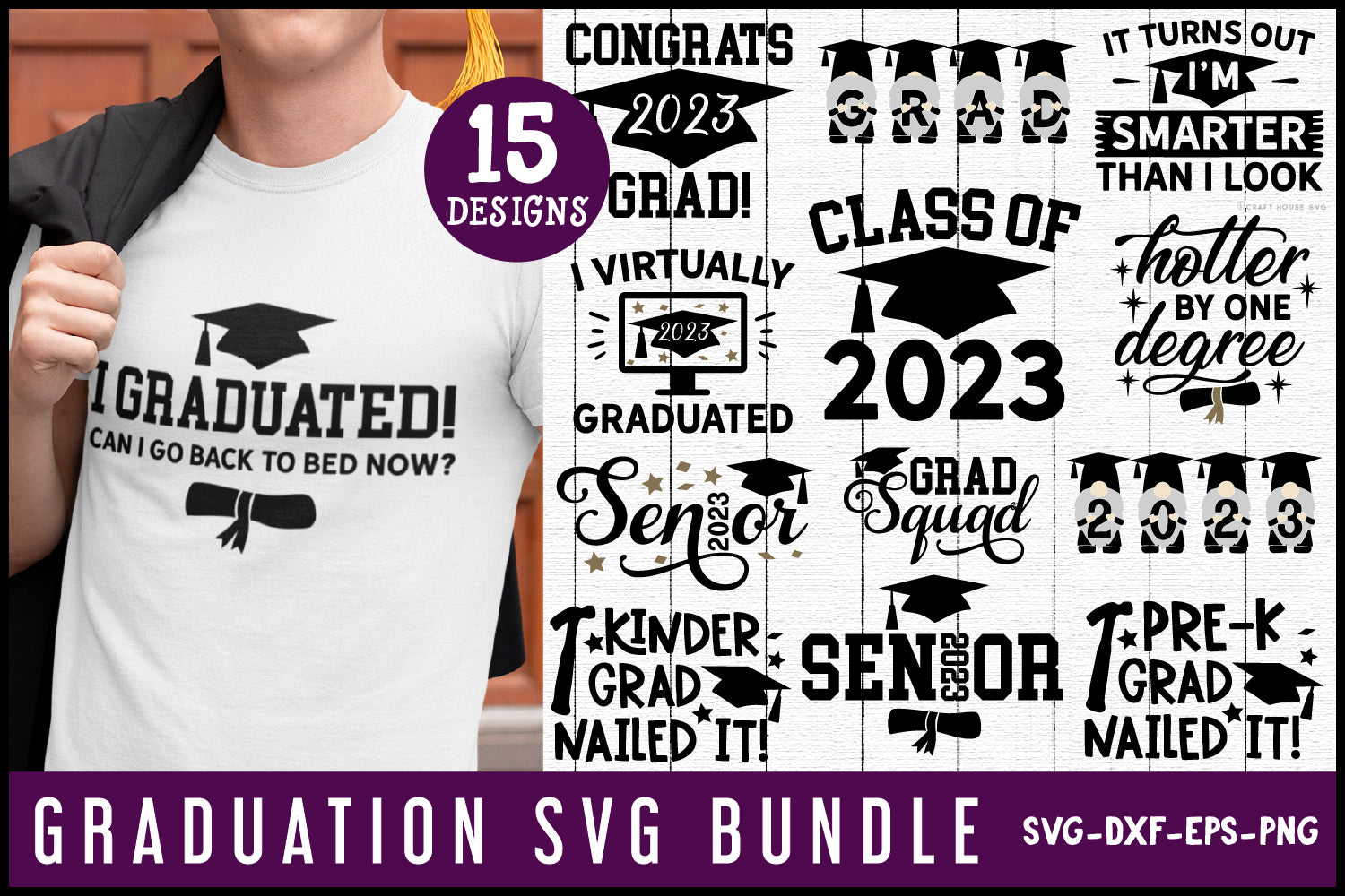 Graduation SVG Bundle - Craft House SVG