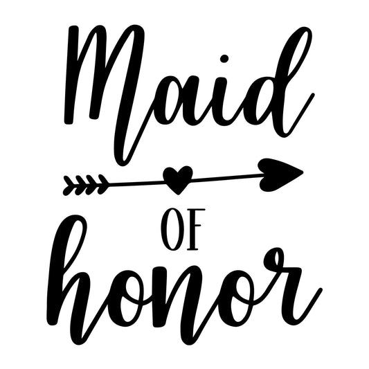 Maid Of Honor SVG