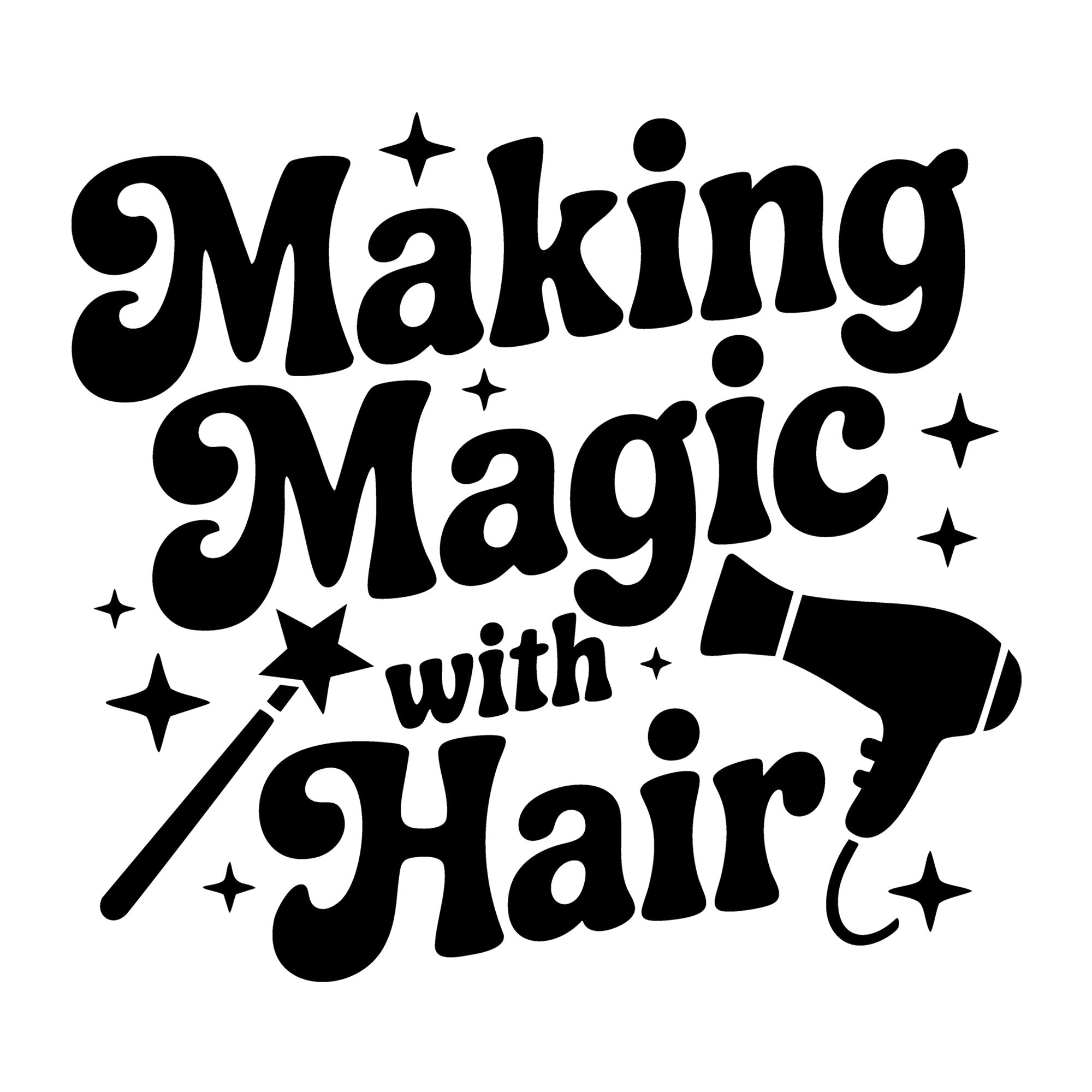 Making Magic with Hair SVG