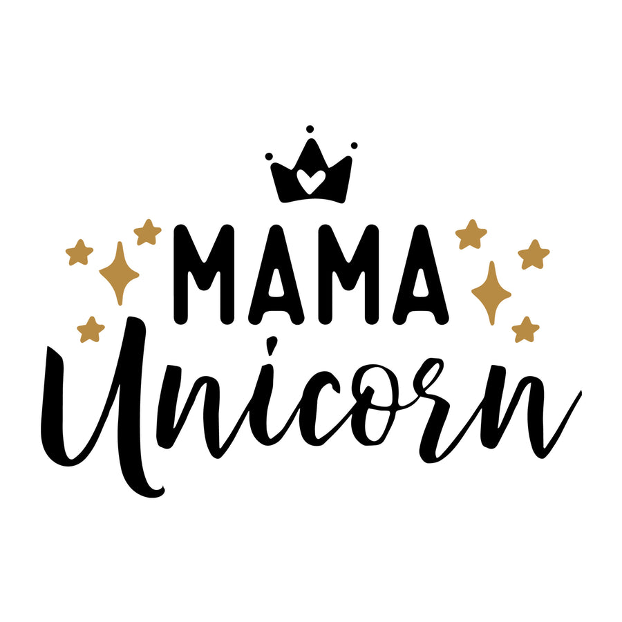 Mama unicorn SVG