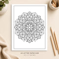 Mandala Coloring Page