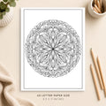 Mandala Coloring Page