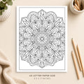 Mandala Coloring Page