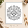 Mandala Coloring Page