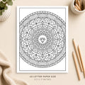Mandala Coloring Page