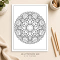 Mandala Coloring Page