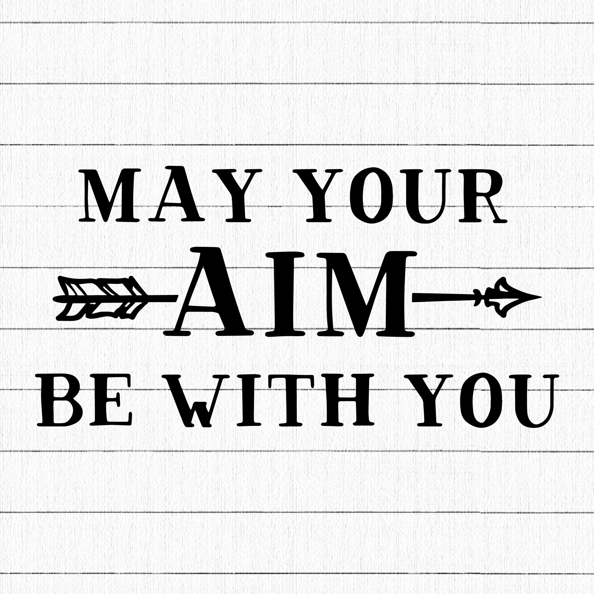 May your aim be with you SVG | M32F10