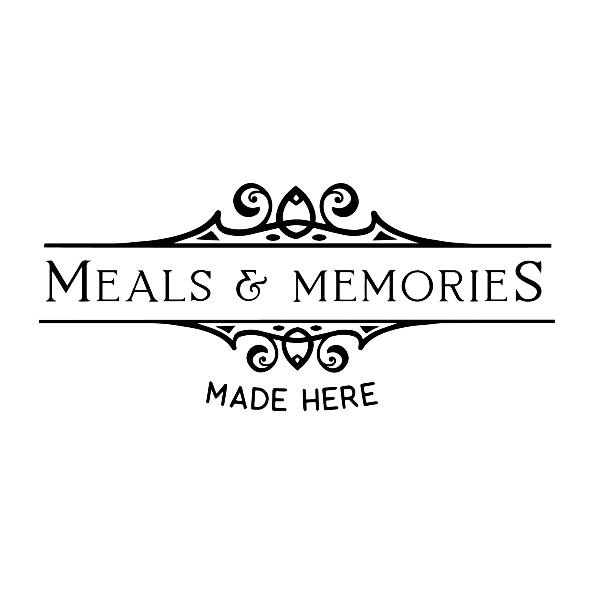 Meals And Memories Made Here SVG