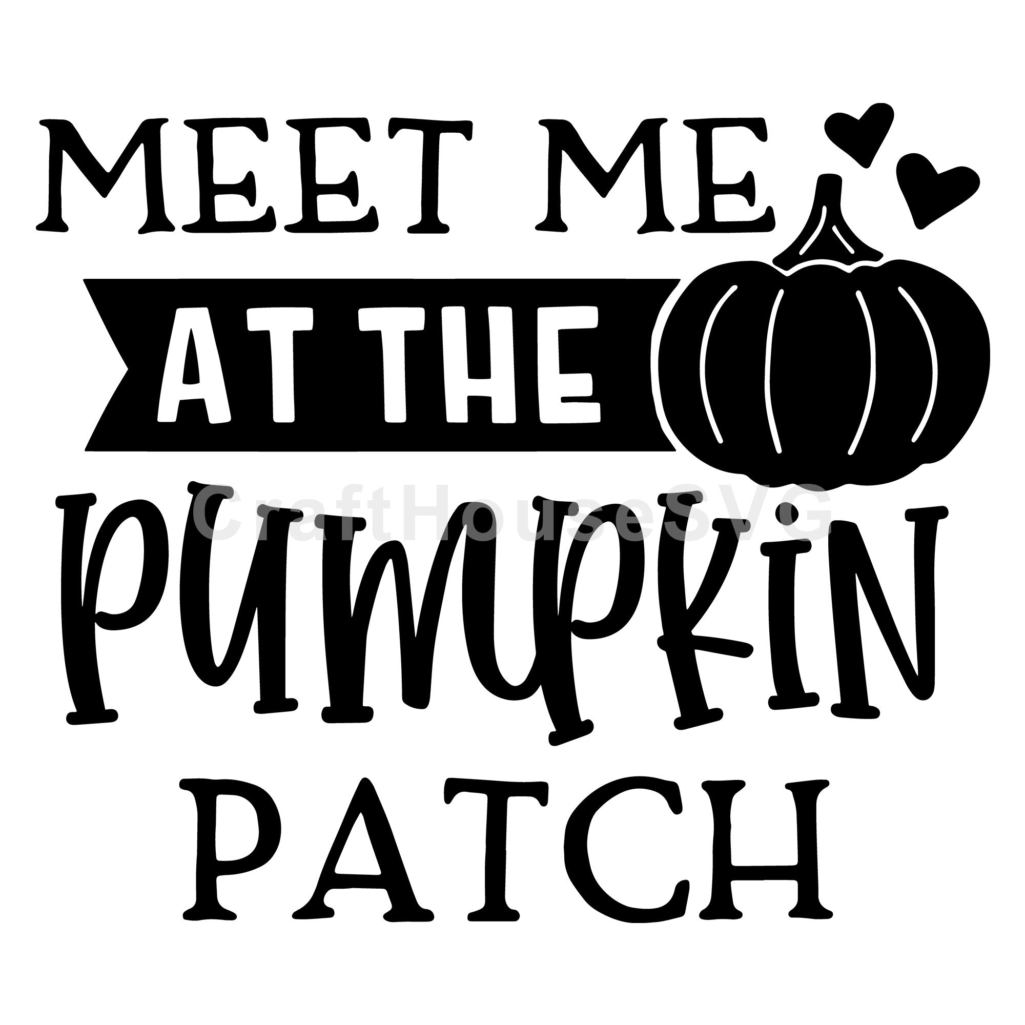 Meet me at the pumpkin patch SVG