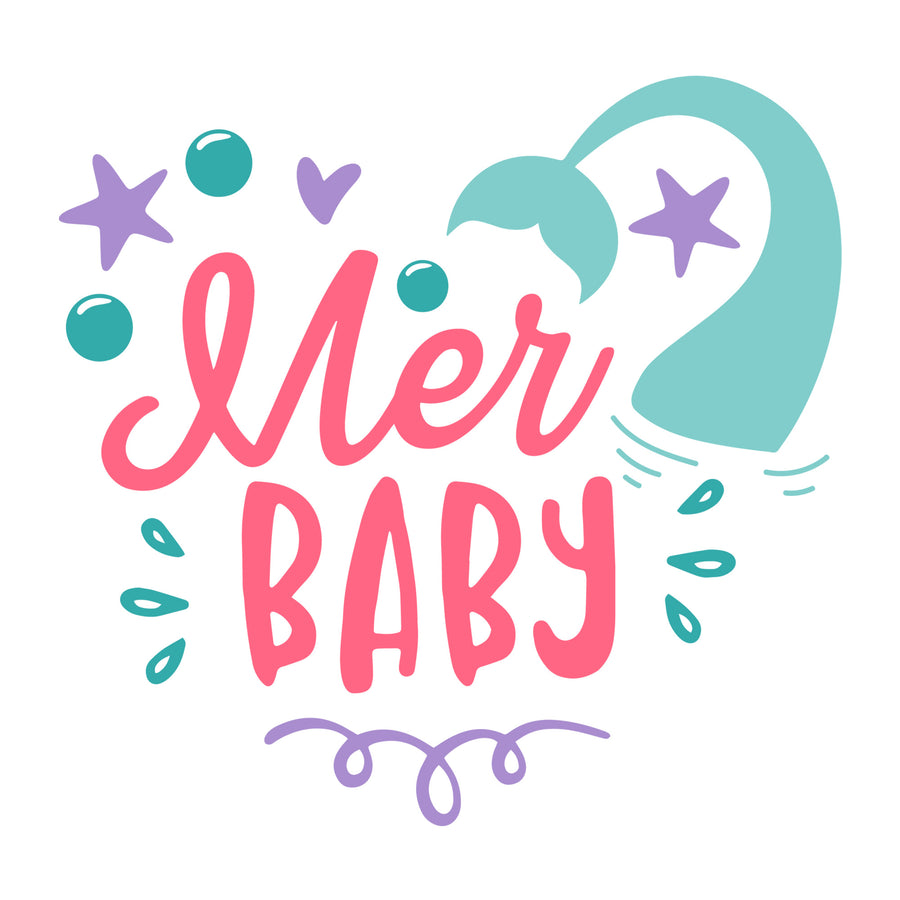 Mer baby SVG