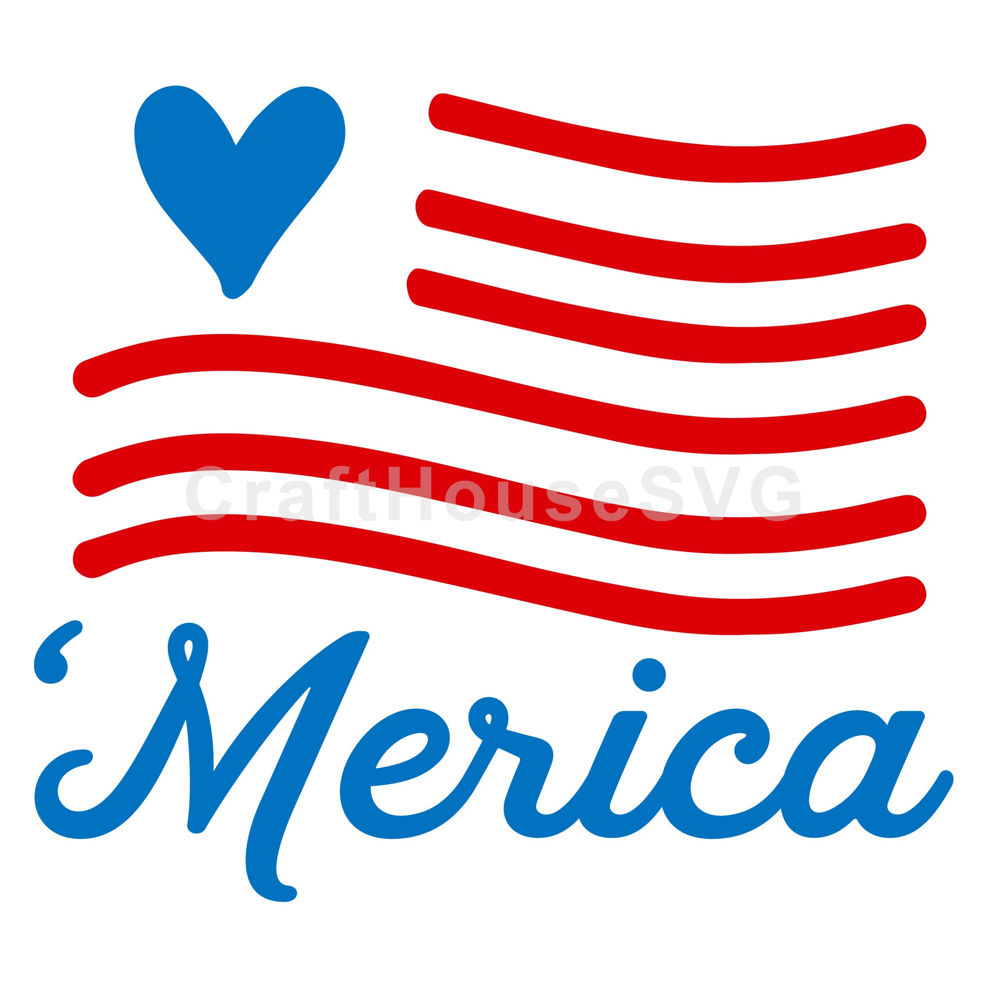 4th of July SVG file | Merica SVG MF55