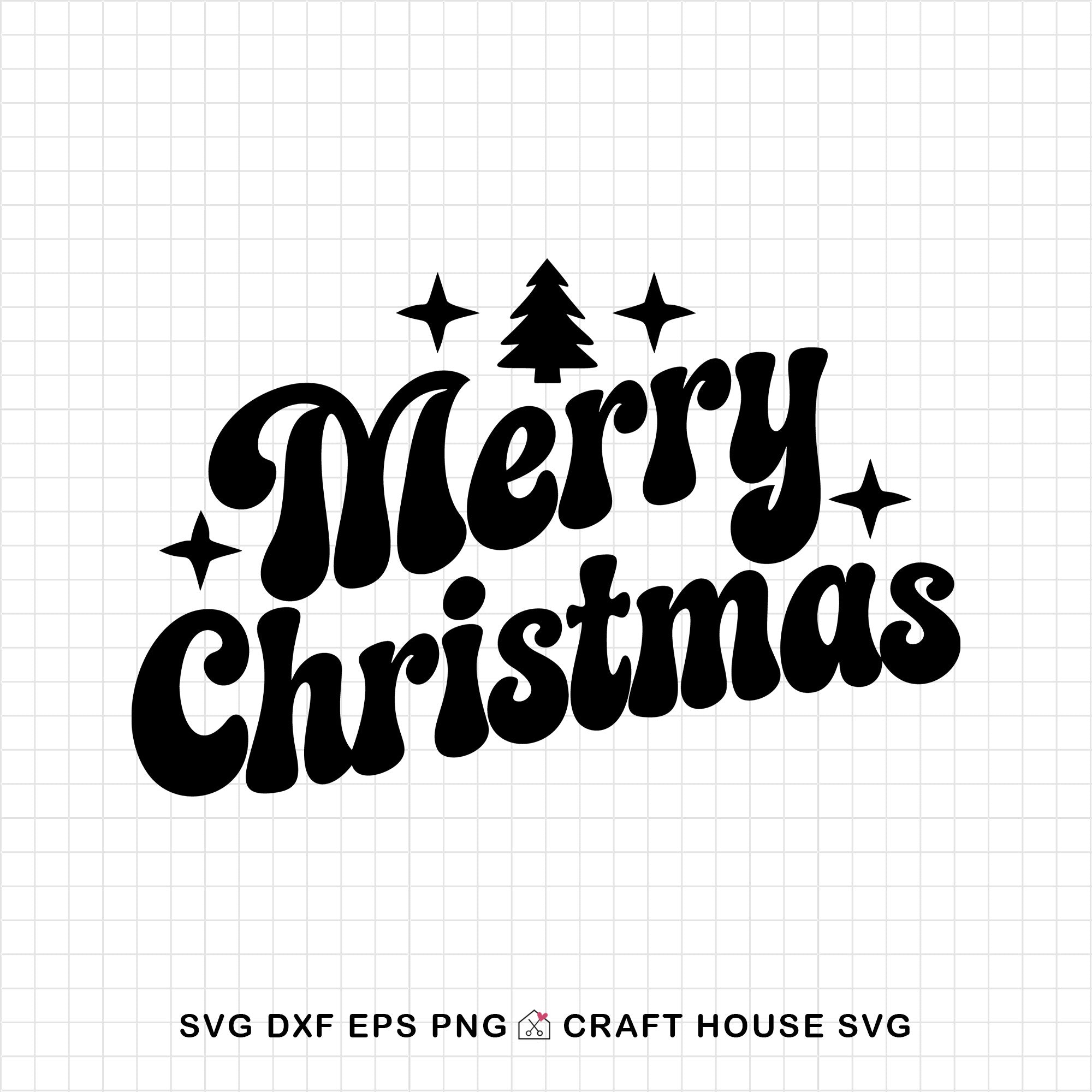 Retro Christmas Quotes SVG Bundle