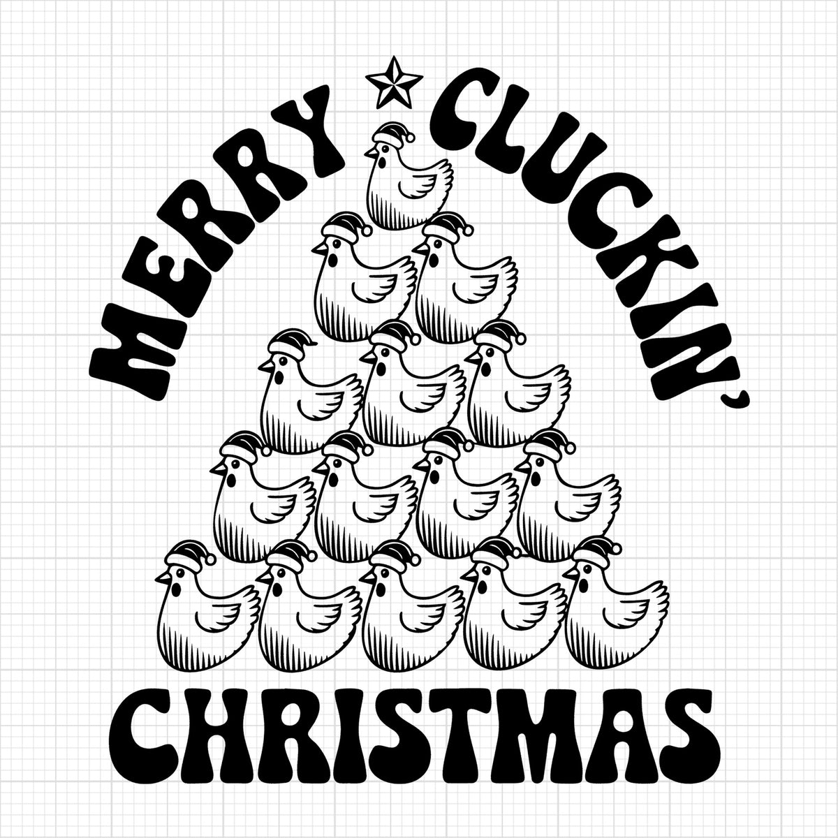 Merry Cluckin Christmas