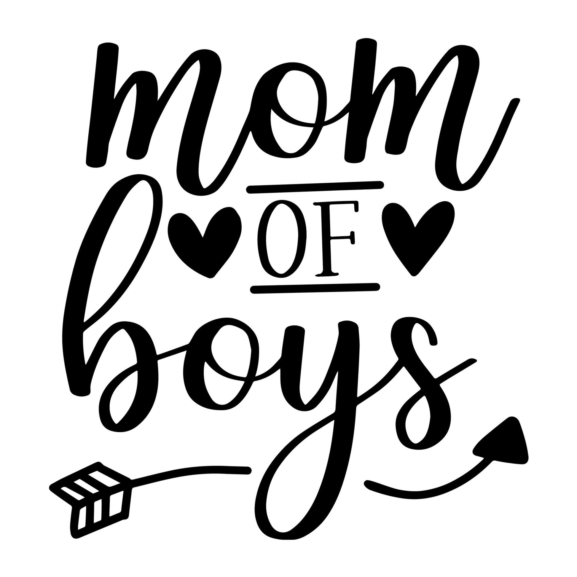 Mom Of Boys SVG