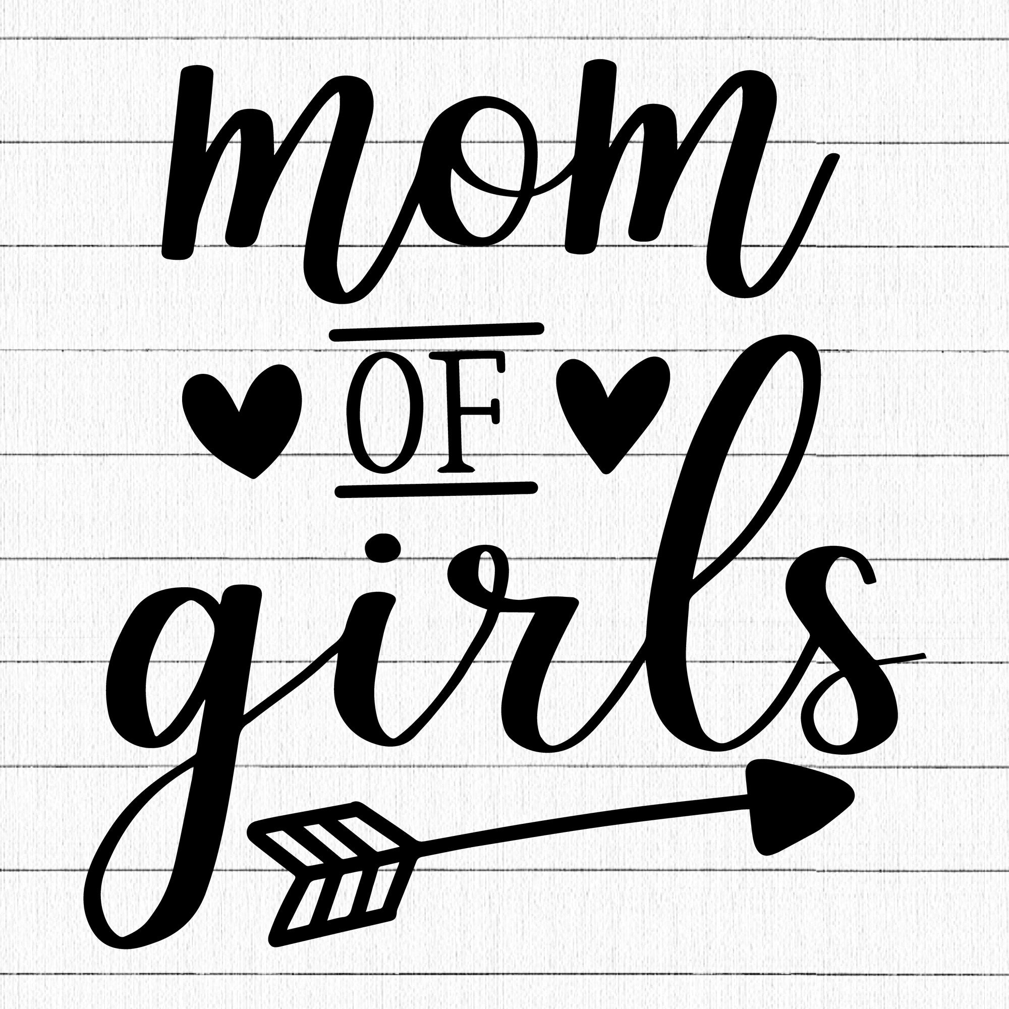 Mom Of Girls SVG | M23F16