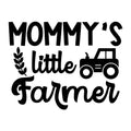 Mommy's Little Farmer SVG design for Cricut, Silhouette, laser cutting, vinyl, sublimation, farmhouse signs, shirts, decals, mugs, and DIY craft projects.