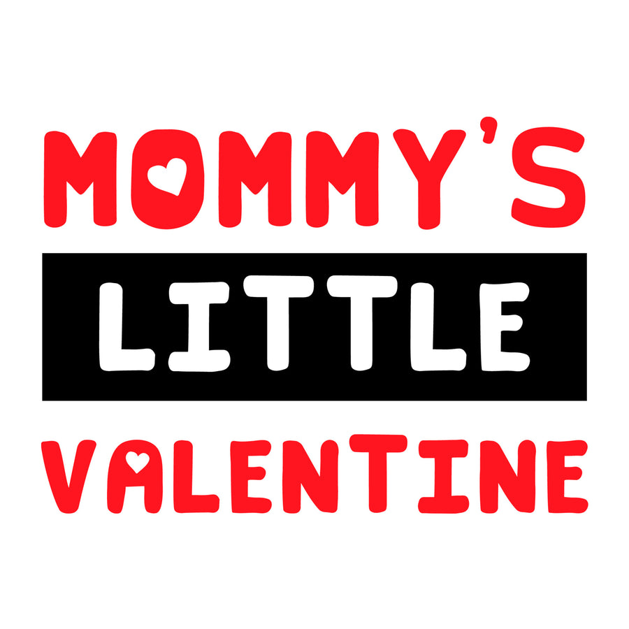 Mommy's little valentine SVG