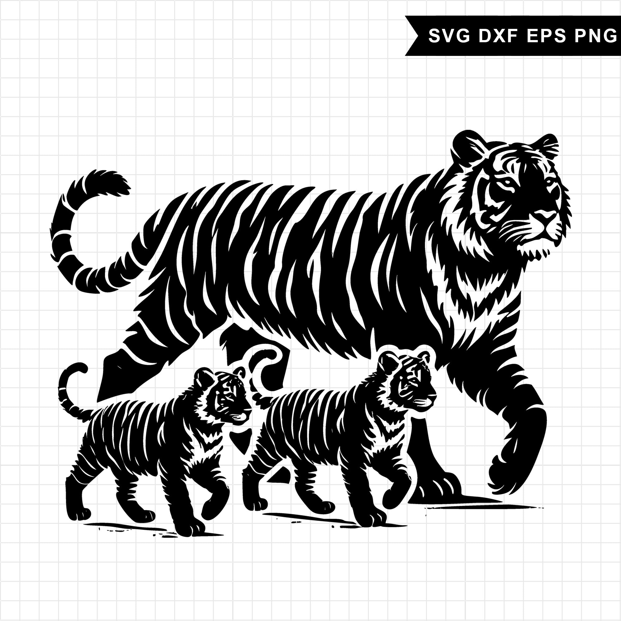 Tiger SVG Bundle