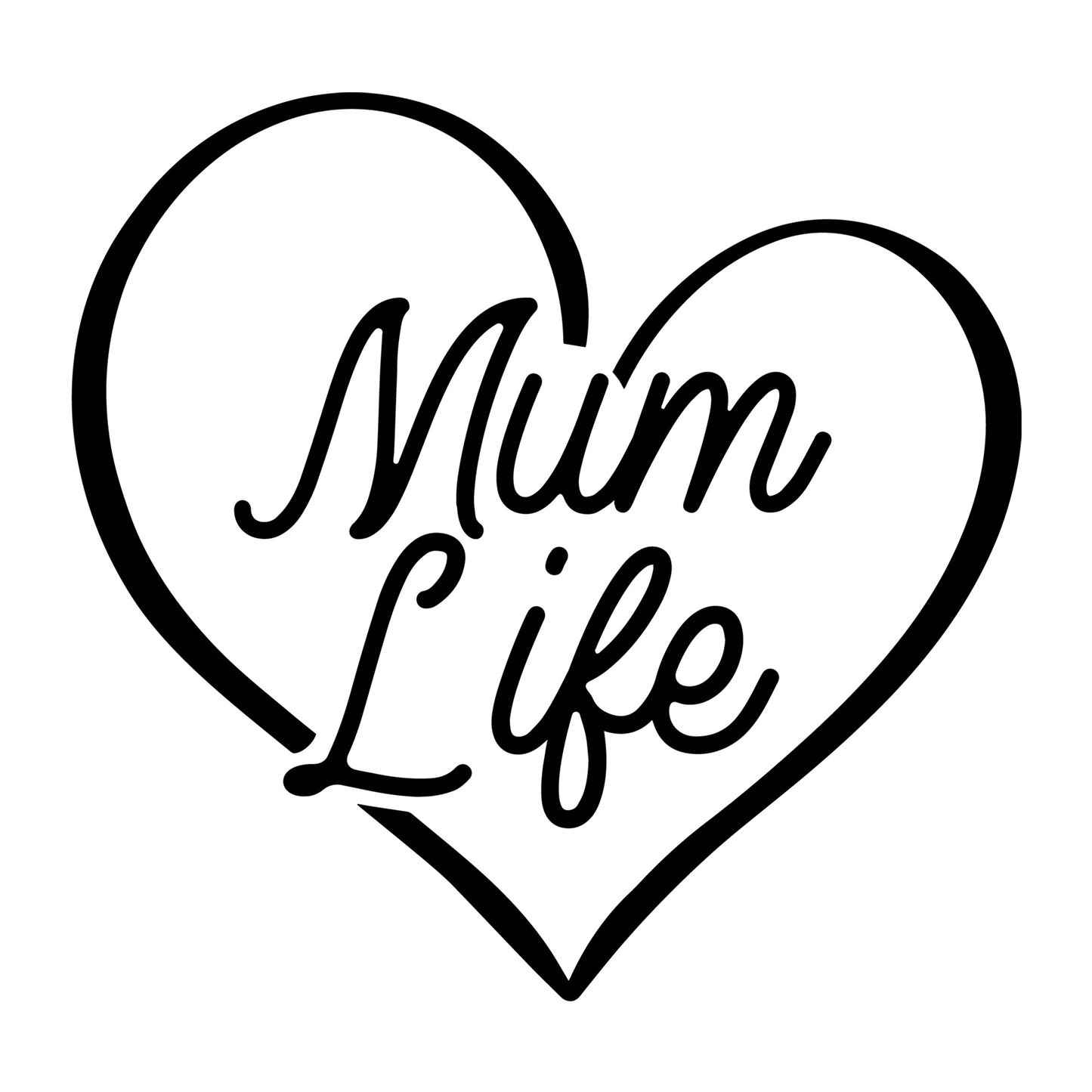 Mum Life SVG