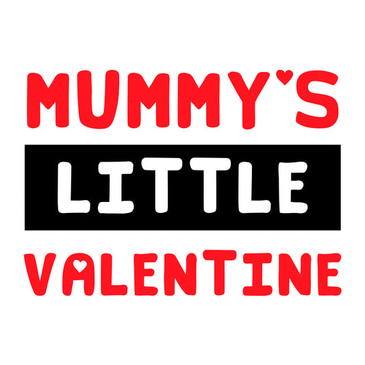 Mummy's little valentine SVG