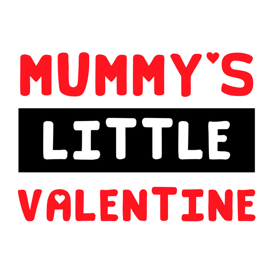 Mummy's little valentine SVG